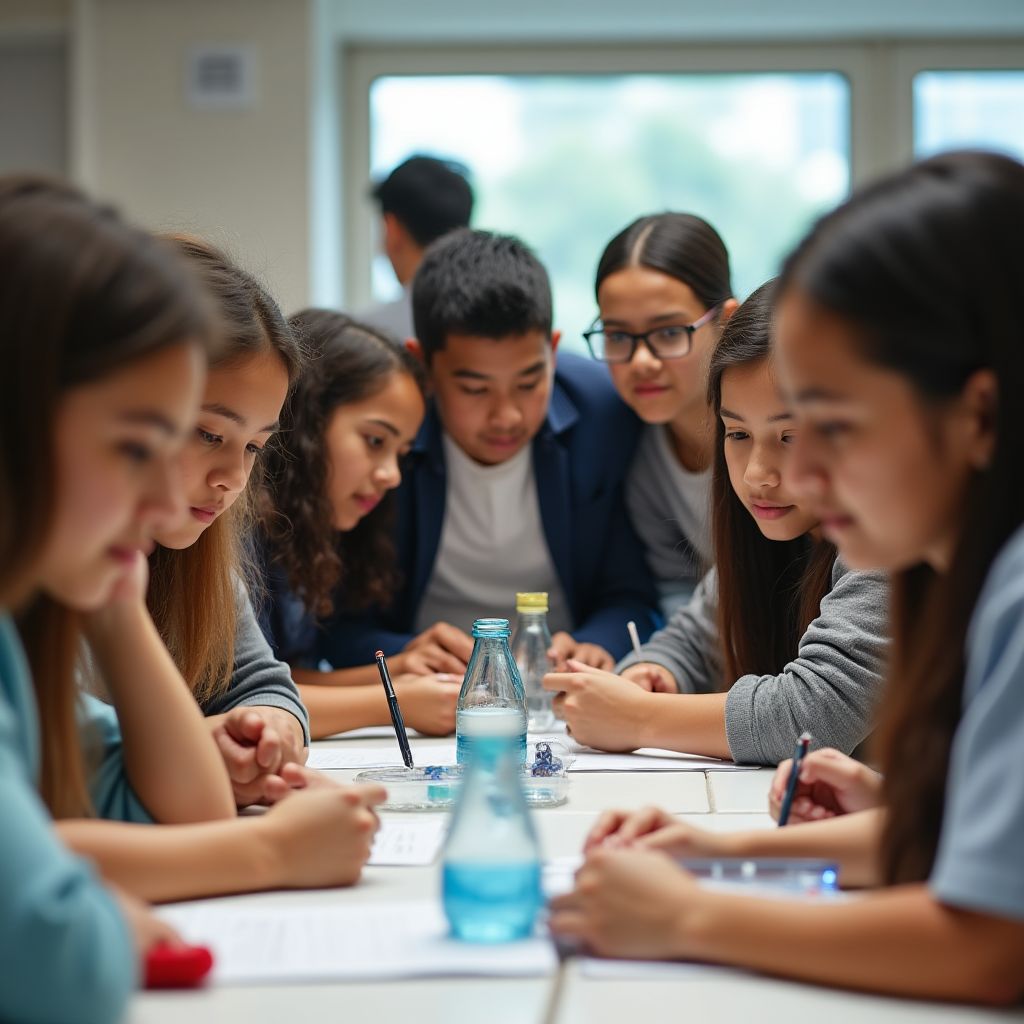 Taller educativo de la Fundación YPF